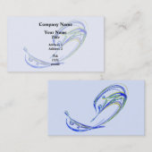 フラクタル – イルカ 名刺 (正面/裏面)