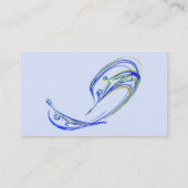 フラクタル – イルカ 名刺 (裏面)