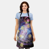 フラクタル・エネルギー・バースト エプロン (着用した状態)