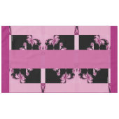 フラクタル・ガーデン ローズウォーター テーブルクロス (正面(横))