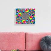 フラクタル キャンバスプリント (インサイチュ (リビング))