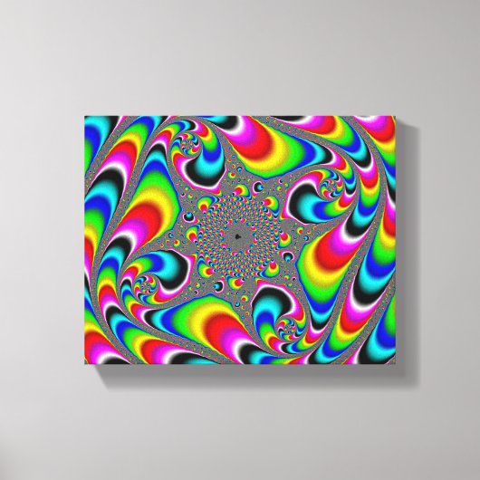 フラクタル キャンバスプリント (正面)