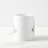 フラクタル – ゴムベイダンサー コーヒーマグカップ (中央)