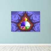 フラクタル・ジャーニー キャンバスプリント (インサイチュ (ウッドフロア))