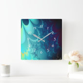 フラクタル スクエア壁時計 (ホーム)