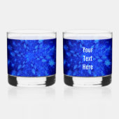 フラクタル・スノーバースト ウイスキーグラス (正面)