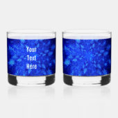 フラクタル・スノーバースト ウイスキーグラス (裏面)