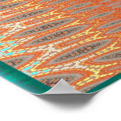 フラクタル ツリー ポスター (角)