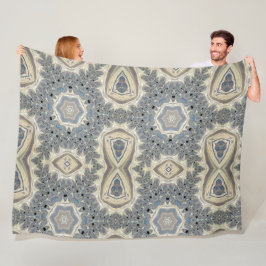 フラクタル・ドリームのパルス フリースブランケット