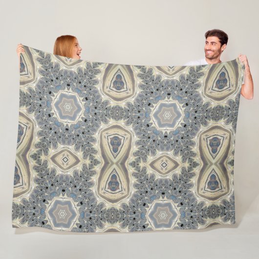 フラクタル・ドリームのパルス フリースブランケット (インサイチュ)