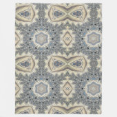 フラクタル・ドリームのパルス フリースブランケット (正面)