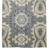 フラクタル・ドリーム・シャワー・カーテンのパルス シャワーカーテン (正面)