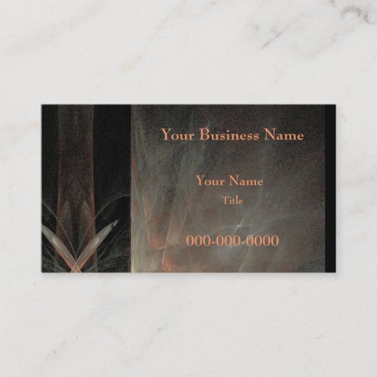 フラクタル・ナイト・ビジネス・カード 名刺 (正面)