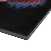 フラクタル・バルド・イーグル国旗の愛国的な裁断ボード カッティングボード (角)