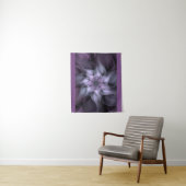 フラクタル パープル フラワー タペストリー (インサイチュ)