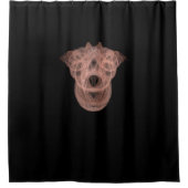 フラクタル・ビュー… 160313-11 シャワーカーテン (正面)