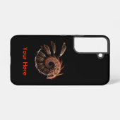 フラクタル・ファイアーバード SAMSUNG GALAXYケース (裏面横)