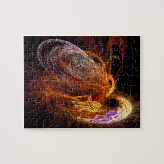 フラクタル – フェニックスの上昇 ジグソーパズル (横)