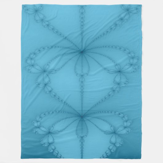 フラクタル フリースブランケット (正面)