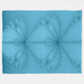 フラクタル フリースブランケット (正面(横))