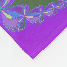 フラクタル フリースブランケット