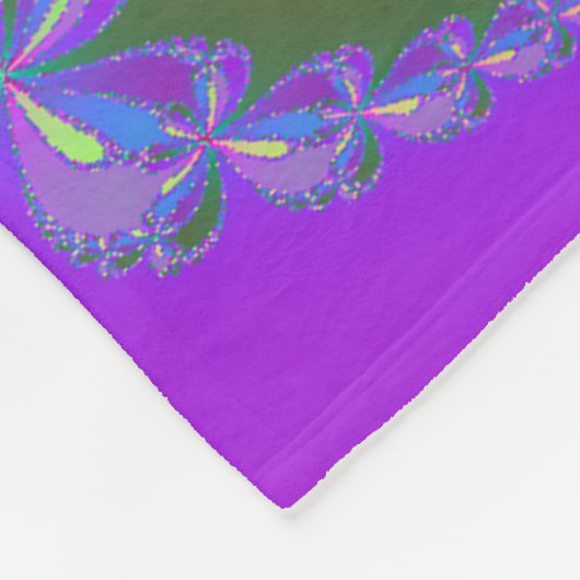 フラクタル フリースブランケット (角)