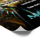 フラクタル・ブラスト・パーティー・フライヤー・ポスター ポスター (角)