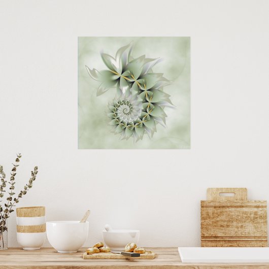 フラクタル ポスター (キッチン)