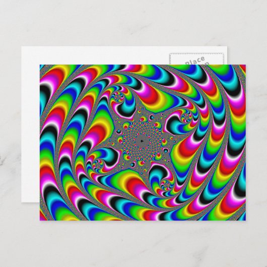 フラクタル ポストカード (正面/裏面)