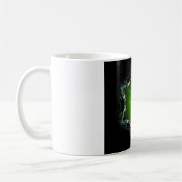 フラクタル・ポータルを通るエネルギー球 コーヒーマグカップ