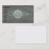 フラクタル「ムーンステーション」 名刺 (正面/裏面)