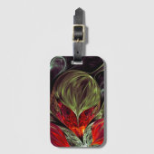 フラクタル ラゲッジタグ (正面縦)