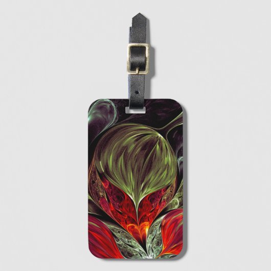 フラクタル ラゲッジタグ (正面縦)