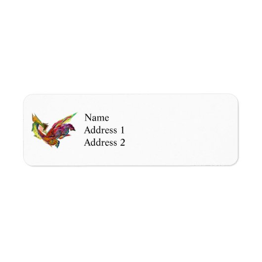 フラクタル – ルースター ラベル (正面)