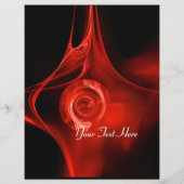 フラクタル・ローズ 真っ赤な黒 チラシ (裏面)