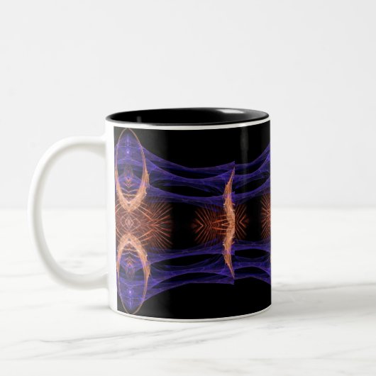 フラクタル#002 MUG ツートーンマグカップ (左)