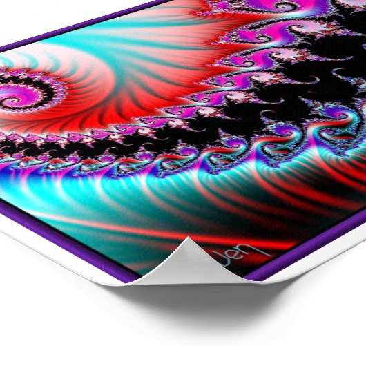 フラクタル#4 ポスター (角)