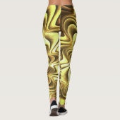 フラクタル | Zazzle_Growstore レギンス (裏面)