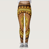 フラクタル | Zazzle_Growstore レギンス (正面)