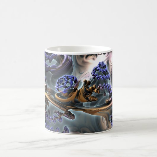 フラクタルARTガム コーヒーマグカップ (中央)