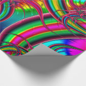 フラクタルArt 23ラッピング紙 ラッピングペーパー (角)