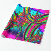 フラクタルArt 23ラッピング紙 ラッピングペーパー (アンロールド)