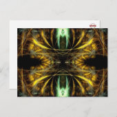 フラクタルART #85ポストカード ポストカード (正面/裏面)