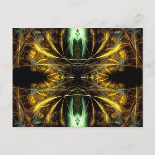 フラクタルART #85ポストカード ポストカード (正面)