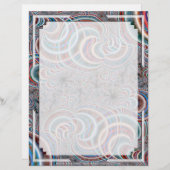 フラクタルC~17カスタムレターヘッド03 - 8.5インチx 11インチ (正面/裏面)