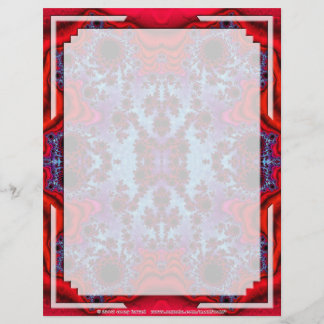 フラクタルFS~12カスタムレターヘッド03 - 8.5インチx 11インチ