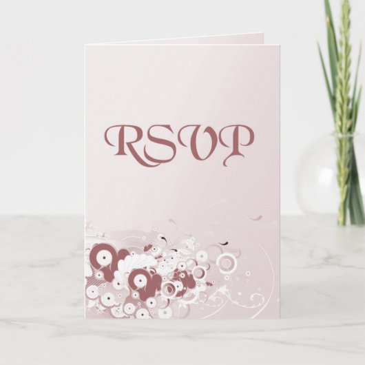 フラクタルRSVP 招待状 (正面)