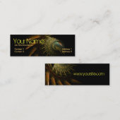 フラクタルSpikezミニ名刺 スキニー名刺 (正面/裏面)