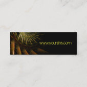 フラクタルSpikezミニ名刺 スキニー名刺 (裏面)