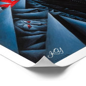 フラクチャされたシャドウ ポスター (角)